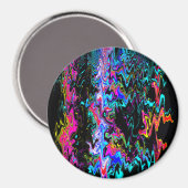 Spannende psychedelische momenten..... magneet (Voorkant / Achterkant)