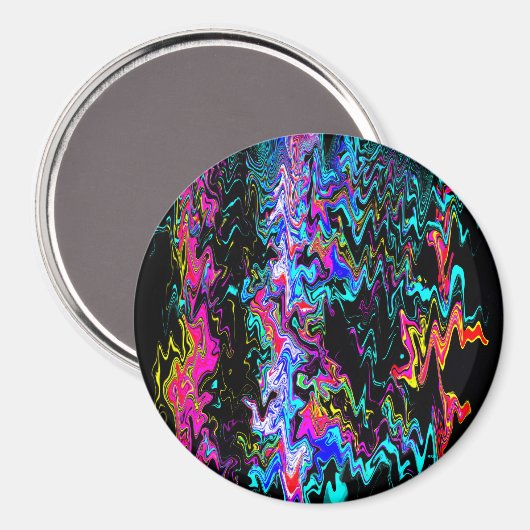 Spannende psychedelische momenten..... magneet (Voorkant / Achterkant)
