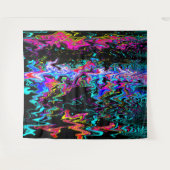 Spannende psychedelische momenten..... wandkleed (Voorkant (horizontaal))