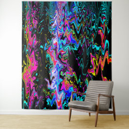 Spannende psychedelische momenten..... wandkleed