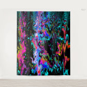 Spannende psychedelische momenten..... wandkleed (Voorkant)