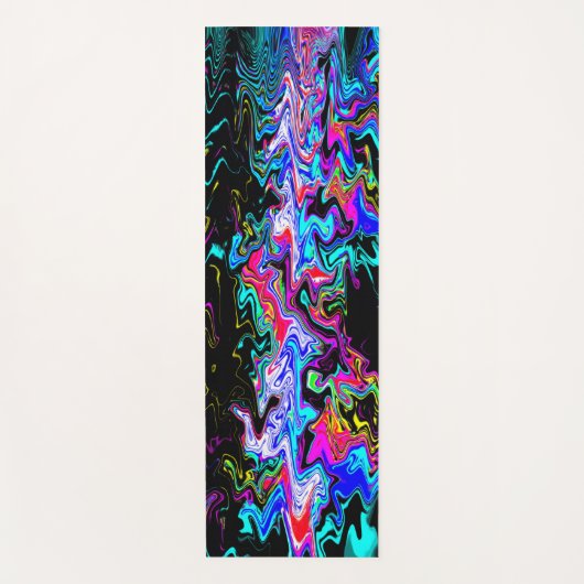 Spannende psychedelische momenten..... yogamat (Voorkant)