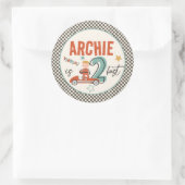 Spannende race auto thema Stickers (Tas)