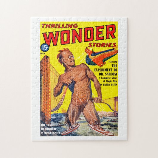 Spannende wonderverhalen (juli 1940) legpuzzel (Verticaal)