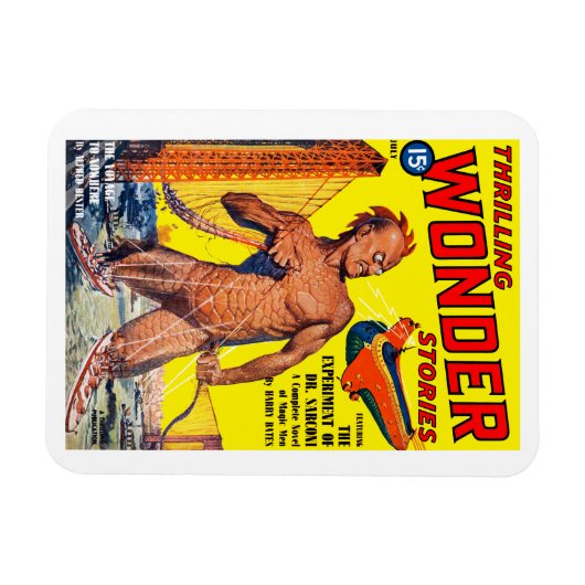 Spannende wonderverhalen (juli 1940) magneet (Horizontaal)