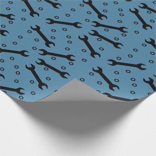 Spanner- en Nut Tool Cadeaupapier (Hoek)