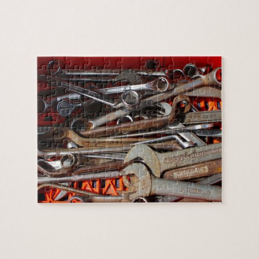 Spanner in de werken legpuzzel (Horizontaal)