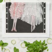 Spanners in  jurken theedoek (Gevouwen)