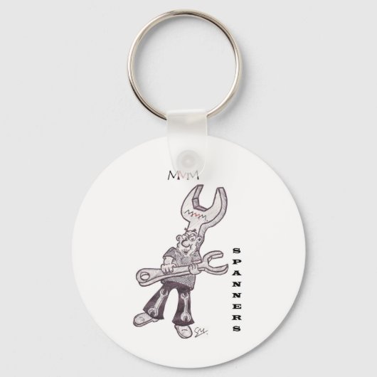 Spanners Sleutelhanger (Voorkant)