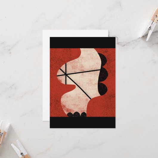 Spanning Wenskaart Kaart (Voorkant / Achterkant in situ)