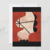 Spanning Wenskaart Kaart (Voorkant)