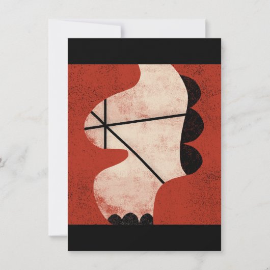 Spanning Wenskaart Kaart (Voorkant)