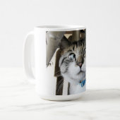 Spanningen voor koffie! koffiemok (Voorkant links)