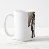 Spanningen voor koffie! koffiemok (Links)