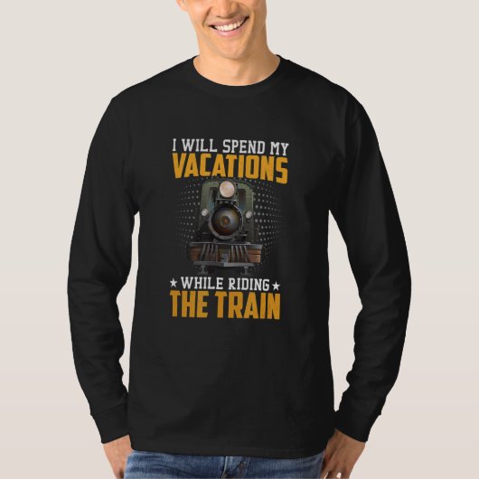 Spanningsbakken voor treinwagons t-shirt (Voorkant)
