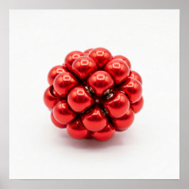 spanningsbal van de magnetische sfeer poster