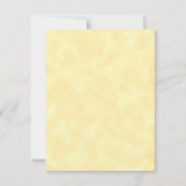 Spanningsboten met lege botanische tekenkaarten kaart (Achterkant)