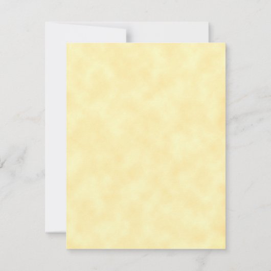 Spanningsboten met lege botanische tekenkaarten kaart (Achterkant)