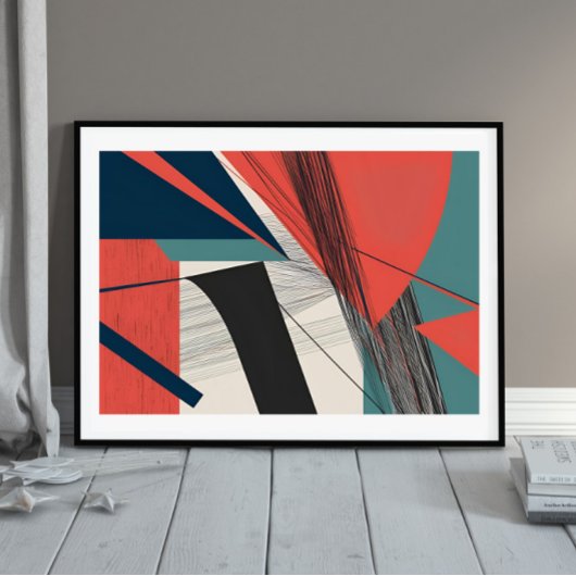 Spanningslijnen Poster