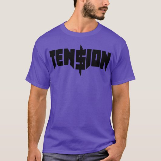 Spanningsmeisje T-shirt (Voorkant)