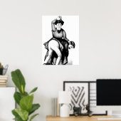 Spantijd Pop Art Poster (Thuiskantoor)