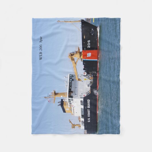 Spar fleece deken (Voorkant)