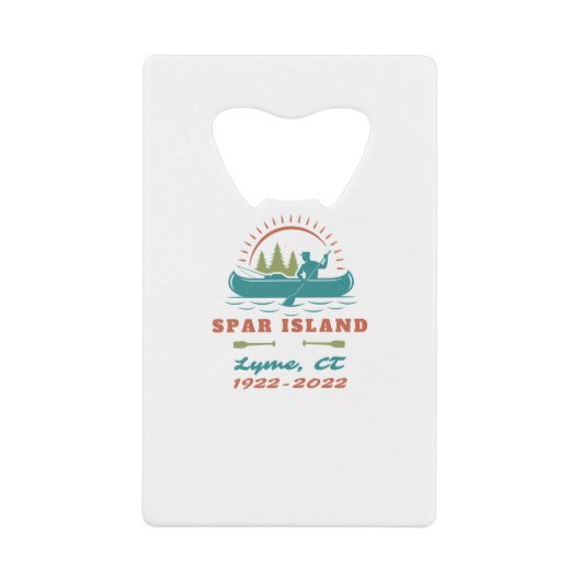 Spar Island Merch Creditkaart Flessenopener (Voorkant)