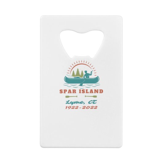 Spar Island Merch Creditkaart Flessenopener (Achterkant)