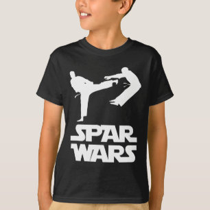 Spar Wars Grappige spreuk Taekwondo Mma Vechters K T-shirt