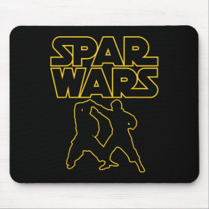 Spar Wars Martial Arts Taekwondo Karate De Gekke Muismat