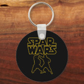 Spar Wars Martial Arts Taekwondo Karate De Grappe Sleutelhanger (Voorkant)