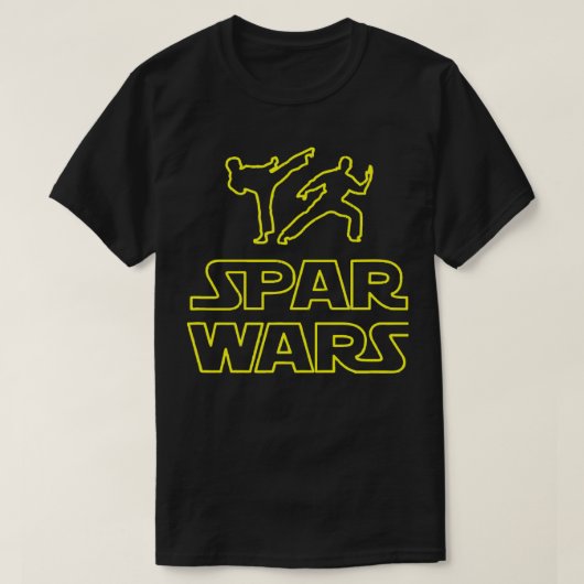 Spar Wars Martial Arts TaeKwonDo Karate Shirt 3 (Design voorkant)