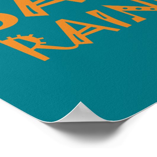 Sparde-the-rainforest Tree Kikker Poster (Hoek)