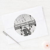 Spare an Aspen Tree Ronde Sticker (Envelop)