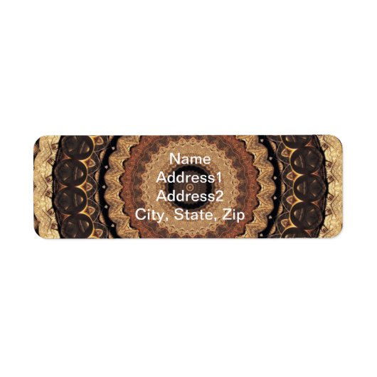 Spare Change Kaleidoscope Etiket (Voorkant)