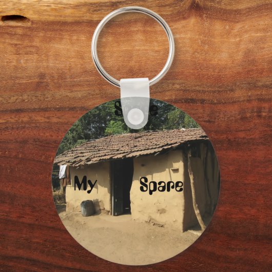 Spare Key-house Sleutelhanger (Voorkant)