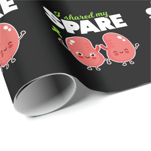 Spare Kidney Organ Transplantatie Cadeaupapier (Rol Hoek)