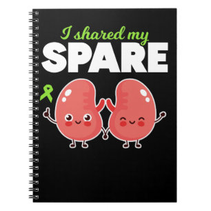 Spare Kidney Organ Transplantatie Notitieboek