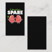 Spare Kidney Organ Transplantatie Visitekaartje (Voorkant / Achterkant)