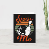 Spare me Bowling Kaart (Voorkant)
