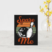 Spare me Bowling Kaart (Gele Bloem)