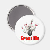 Spare me Bowling Magneet (Voorkant / Achterkant)