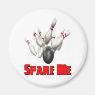 Spare me Bowling Magneet