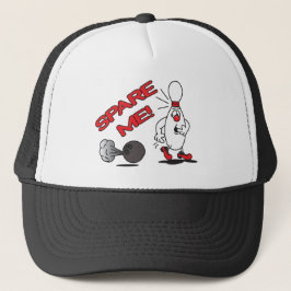 Spare me 🎳 Bowling Pin Trucker Pet