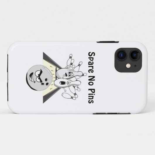 Spare No Pins Case-Mate iPhone Case (Achterkant (horizontaal))