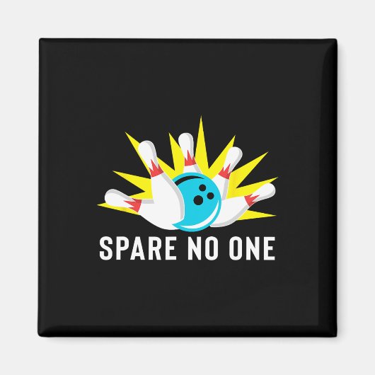 Spare Nobody Bowling Magneet (Voorkant)