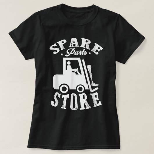 Spare parts store for a Amputee  T-shirt (Design voorkant)