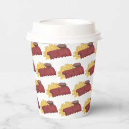 Spare Ribs BBQ Barbecue Barbeque Rib Kokoff Papieren Bekers