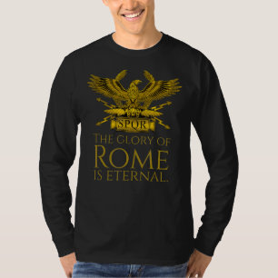 Spare Romeinse legionair adelaar De glorie van Rom T-shirt