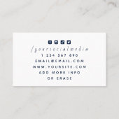 Spare & Speelkaarten Casino Poker Visitekaartje (Achterkant)